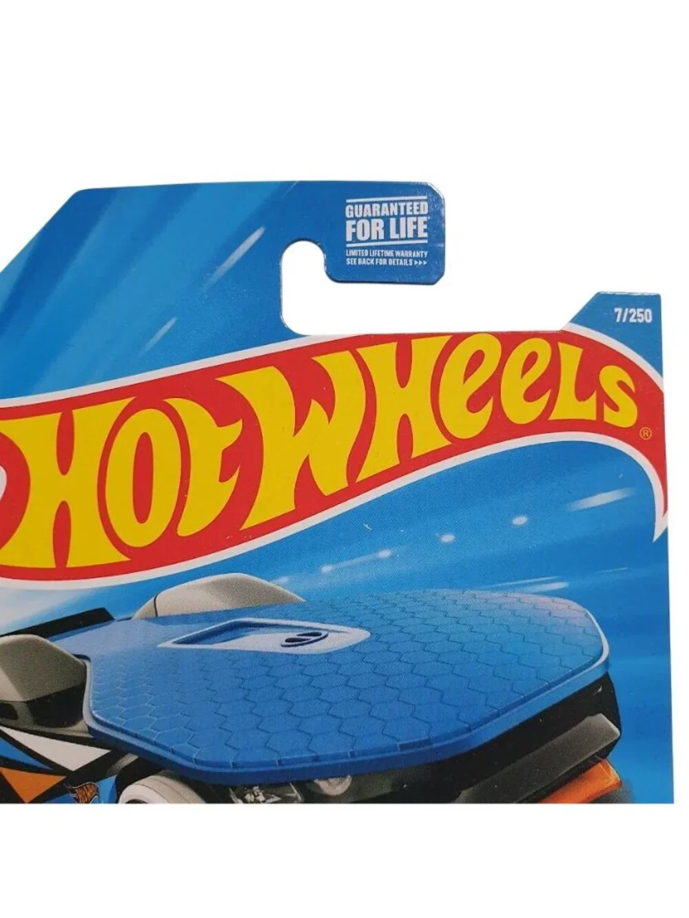 Hot Wheels Solar Reflex HW EV Fully Charged Electric 1/10 Blue Orange 3+ Toy Car